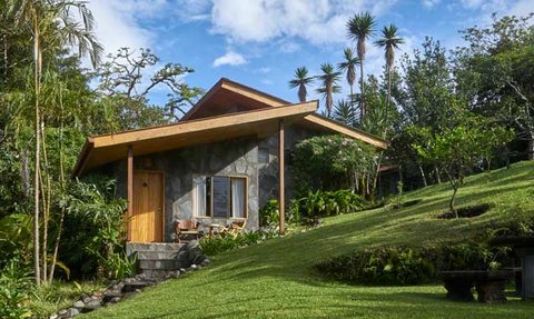 Costa Rica Familienreise mit Kindern - Monteverde - Arco Iris Lodge - Bungalow