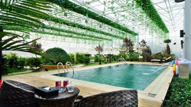 Pool Jinpeng Eco Hotel - China Reise mit Kindern