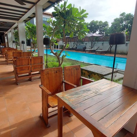 Thailand Reise mit Kindern - Uthai Thani - Uthai Heritage Hotel - Restaurant