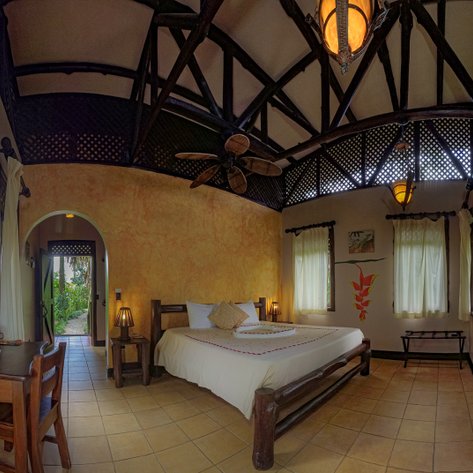 Costa Rica Familienreise mit Kindern - Boca Tapada - Maquenque Eco Lodge - Zimmer