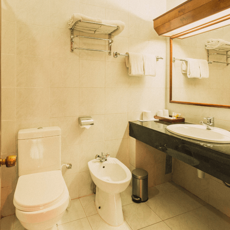 Sri Lanka Familienreise mit Kindern - Kandy - The Suisse Hotel - Badezimmer