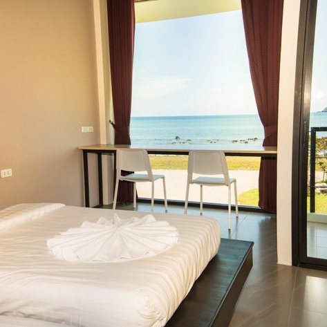 Thailand Reise mit Kindern - Provinz Chumphon - The Beach Resort & Residence - Zimmer mit Beach View