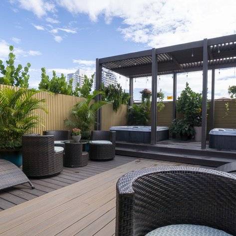 Costa Rica Familienreise mit Kindern - San José - Hotel Grano de Oro - Jacuzzi