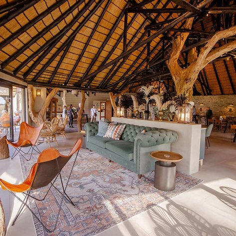 Lounge Okapuka Safari Lodge - Namibia Familienurlaub