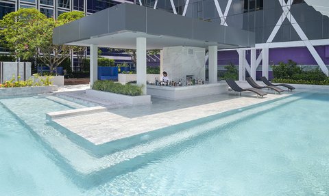 Thailand Reise mit Kindern - Bangkok - Mode Sathorn Hotel - Pool
