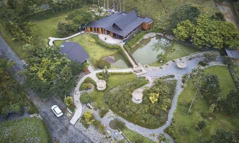 Costa Rica Familienreise mit Kindern - Guacimo - Ecolirios Boutique Hotel & Spa - Panoramablick