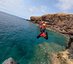 Kind beim Coasteering - Madeira for family - Madeira mit Kindern