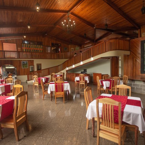 Restaurant Fondavela Hotel Monteverde - Costa Rica mit Kindern