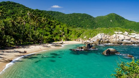 Küste Tayrona Nationalpark - Kolumbien mit Kindern