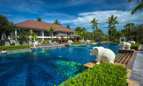 Thailand Reise mit Kindern - Koh Samui - Bandara Resort & Spa - Pool