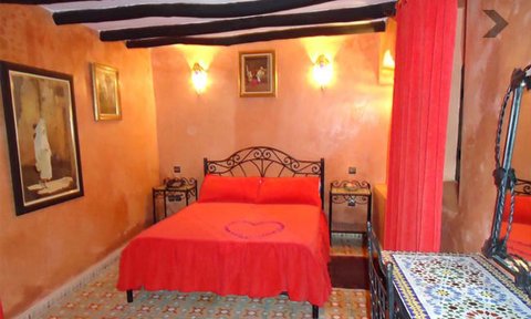 Komfortables Zimmer im Hotel Riad L’Arganier d’Or Taroudant – Marokko Familienurlaub