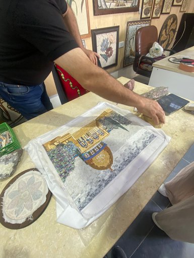 Kunsthandwerk aus Madaba - Jordanien Familienurlaub