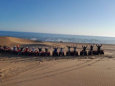 Quad Tour in der Wüste - Namibia mit Jugendlichen