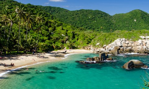 Küste Tayrona Nationalpark - Kolumbien mit Kindern