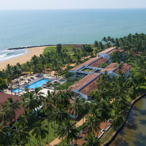 Sri Lanka Familienreise mit Kindern - Bentota - Taala Resort - Panoramablick