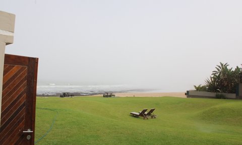 Außenbereich Beach Lodge - Namibia Familienurlaub