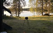 Feuer machen am See mit Sonne - Finnland Family & Teens - Finnland mit Kindern & Jugendlichen