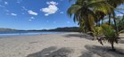 Palmenstrand - Costa Rica Reise mit Kindern