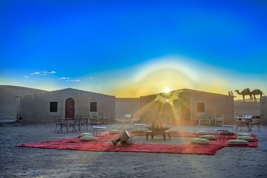 Aladin Camp bei strahlendem Sonnenschein – Marokko Familienurlaub