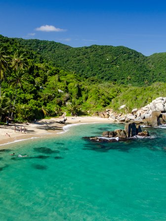 Küste Tayrona Nationalpark - Kolumbien mit Kindern