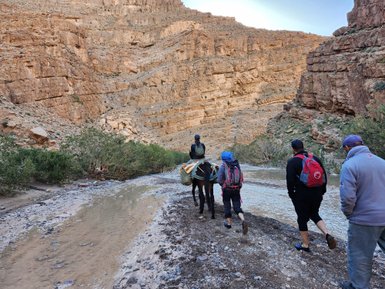 Familienfreundliche Wanderung im Tal der Rosen mit Eselbegleitung – Marokko mit Kindern