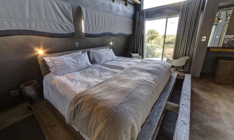 Schlafzimmer Naankuse Lodge - Namibia mit Jugendlichen