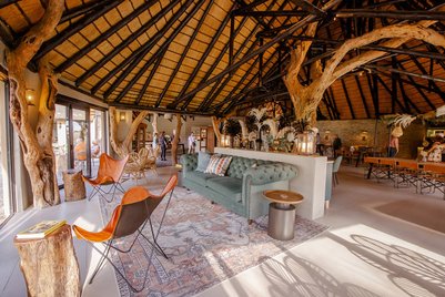 Lounge Okapuka Safari Lodge - Namibia Familienurlaub