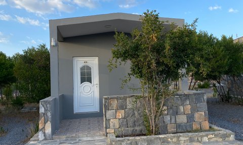 Gemütlicher Bungalow im Jebel Shams Resort mit Bergblick – Oman mit Kindern