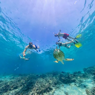 Kinder schnorcheln an den Daymaniyat Inseln – Oman Familienreise