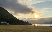 Sonnenuntergang in Westirland - Irland Reise mit Kindern