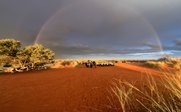 Namibia for family individuell - Familienreise Namibia mit Mietwagen - Regenbogen in der Wüste