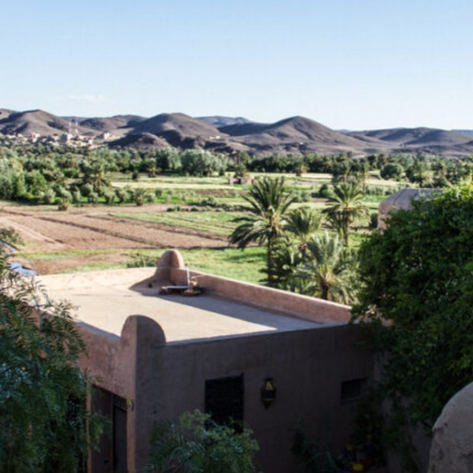 Landschaft rund um das Riad Tama – Marokko Reise mit Kindern