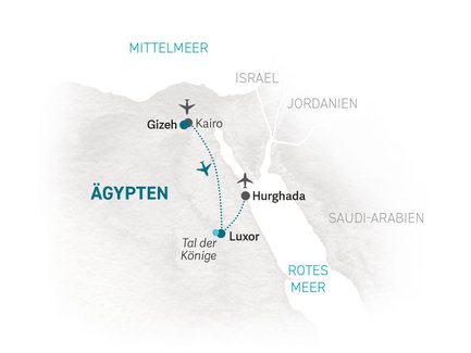 Reiseroute Ägypten for family - 2026