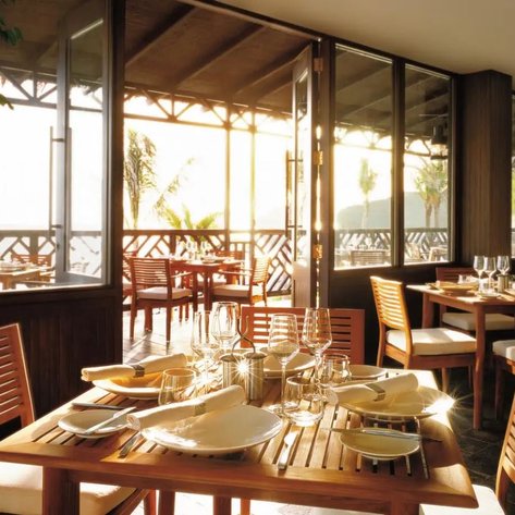 Familienfreundliches Restaurant im Shangri-La Al Waha Hotel – Oman Familienreise