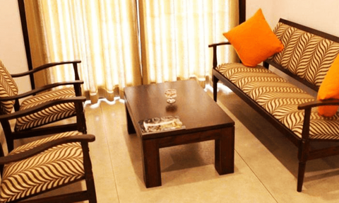 Sri Lanka Familienreise mit Kindern - Anuradhapura - Rajarata Hotel - Wohnzimmer