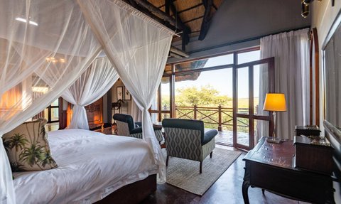 Schlafzimmer Epacha Game Lodge - Namibia Familienurlaub