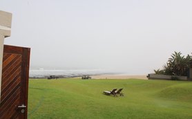 Außenbereich Beach Lodge - Namibia Familienurlaub