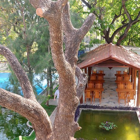 Sri Lanka Familienreise mit Kindern - Trincomalee - Anantamaa Beach Hotel - Restaurant