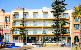Außenansicht Hotel Cote Ocean Mogador in Essaouira – Marokko Familienreise