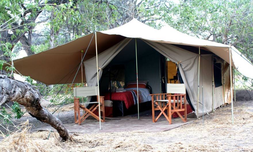 Botswana mit Kindern - Khwai Bedouin Camp