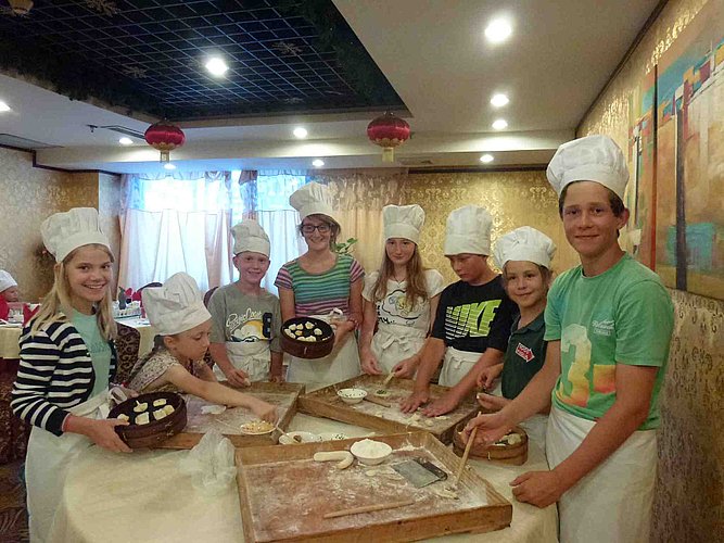 China mit Kindern - Kochen in Xi'an