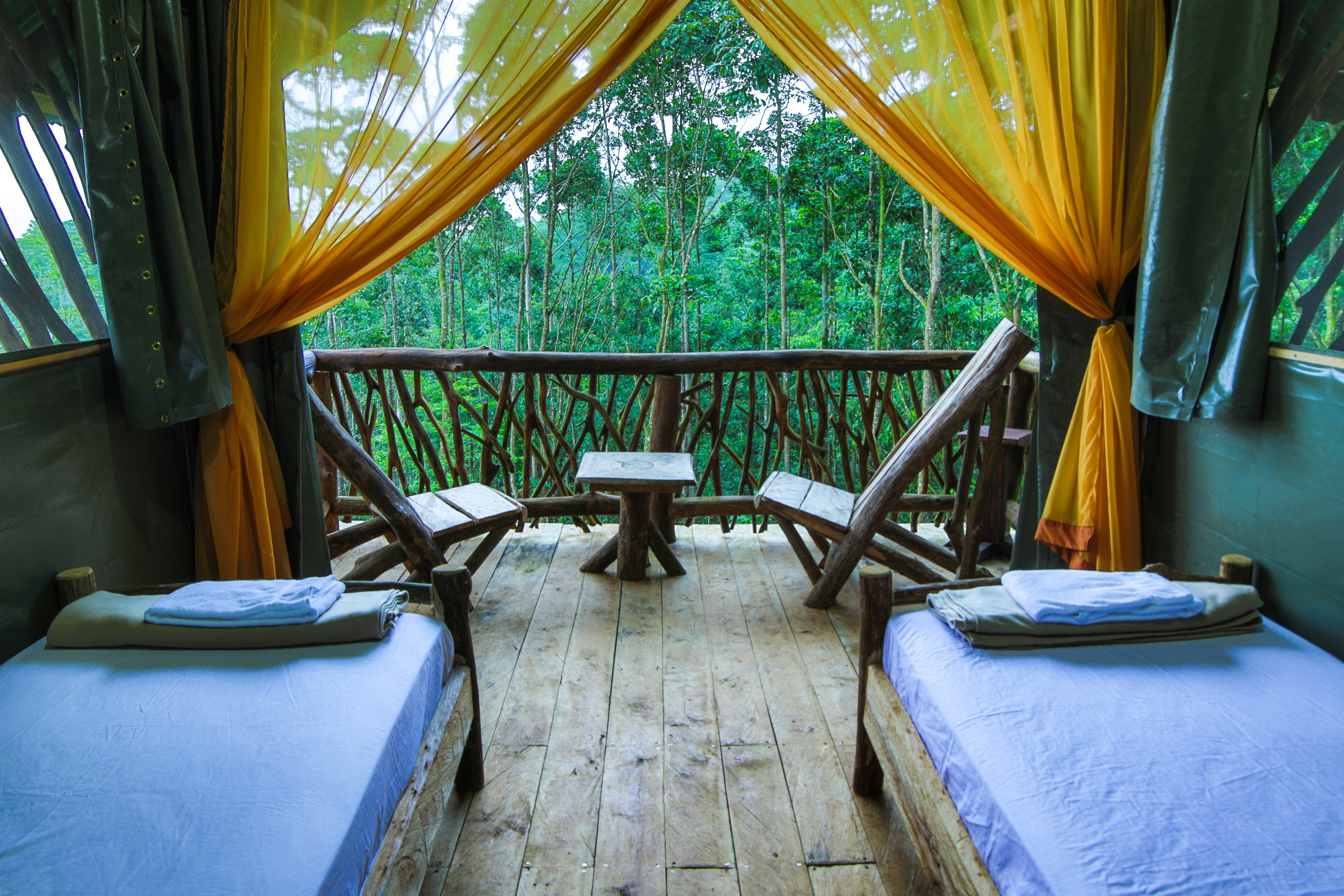 Costa Rica mit Jugendlichen - La Tigra Rainforest Lodge - Zimmer 