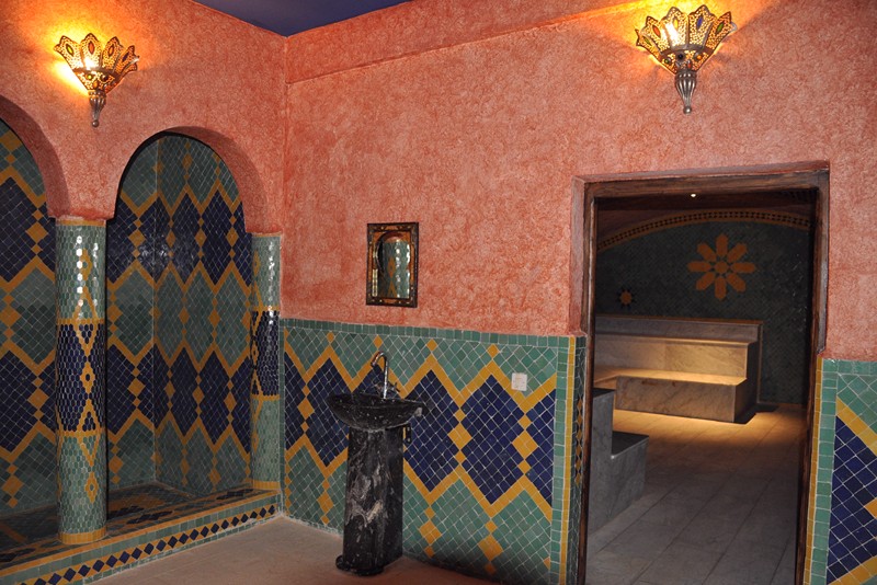 Familienreise Marokko - Marokko for family Deluxe - Hotel Kasbah Azalay - Wellnessbereich