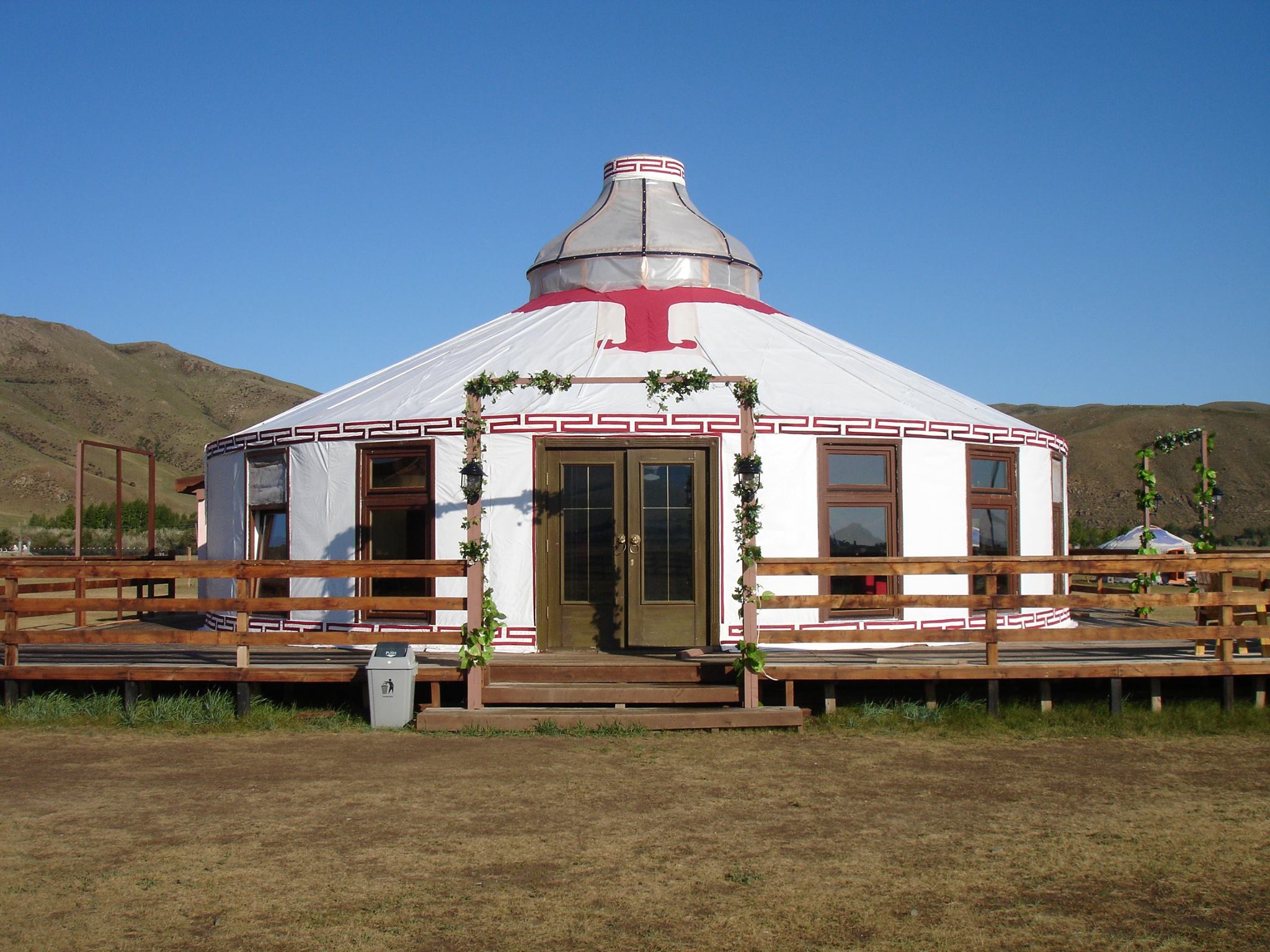 Mongolei mit Kindern - Jurte