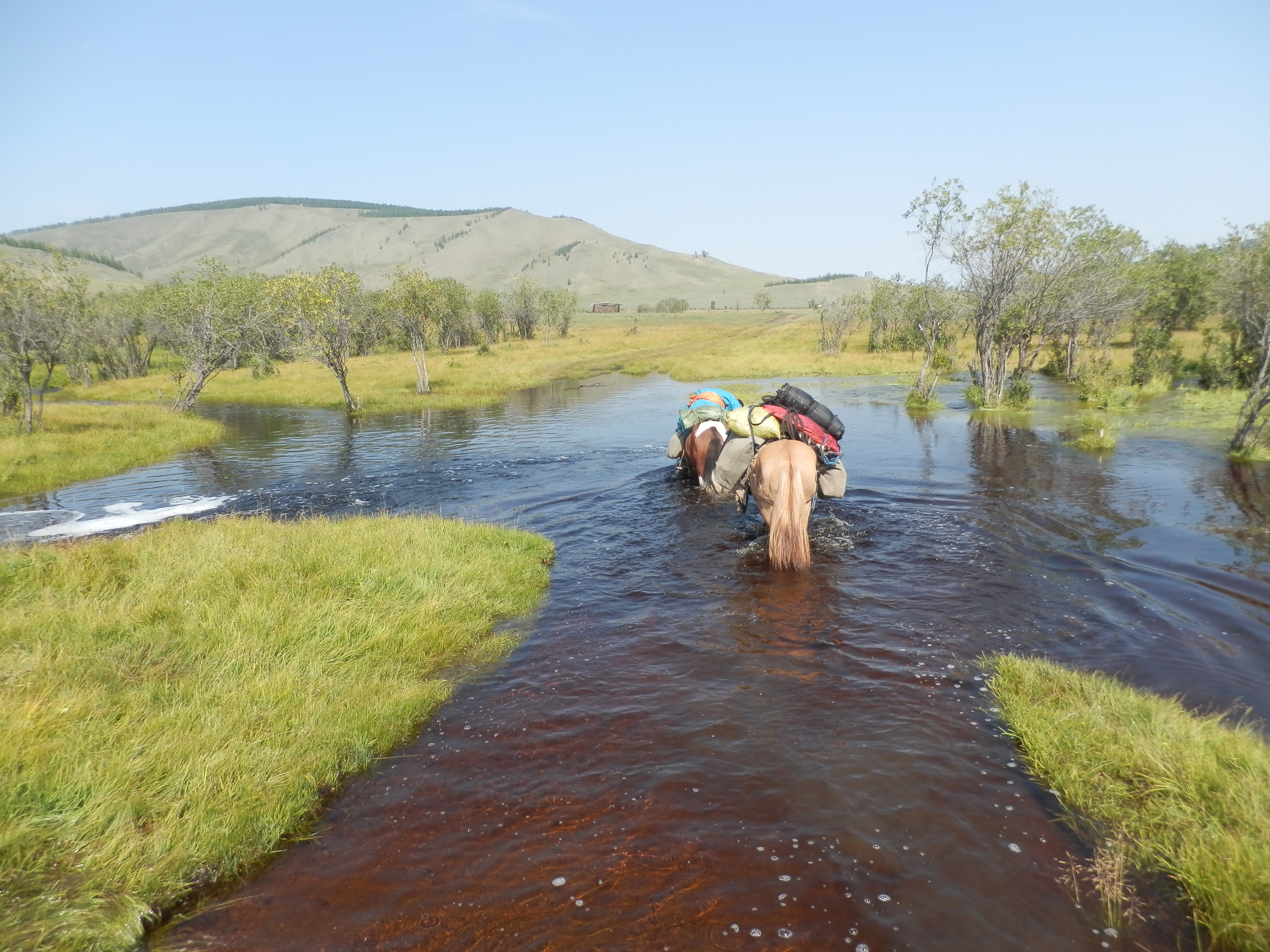 Mongolei Familienurlaub - Mongolei for family - Auf Trekkingtour