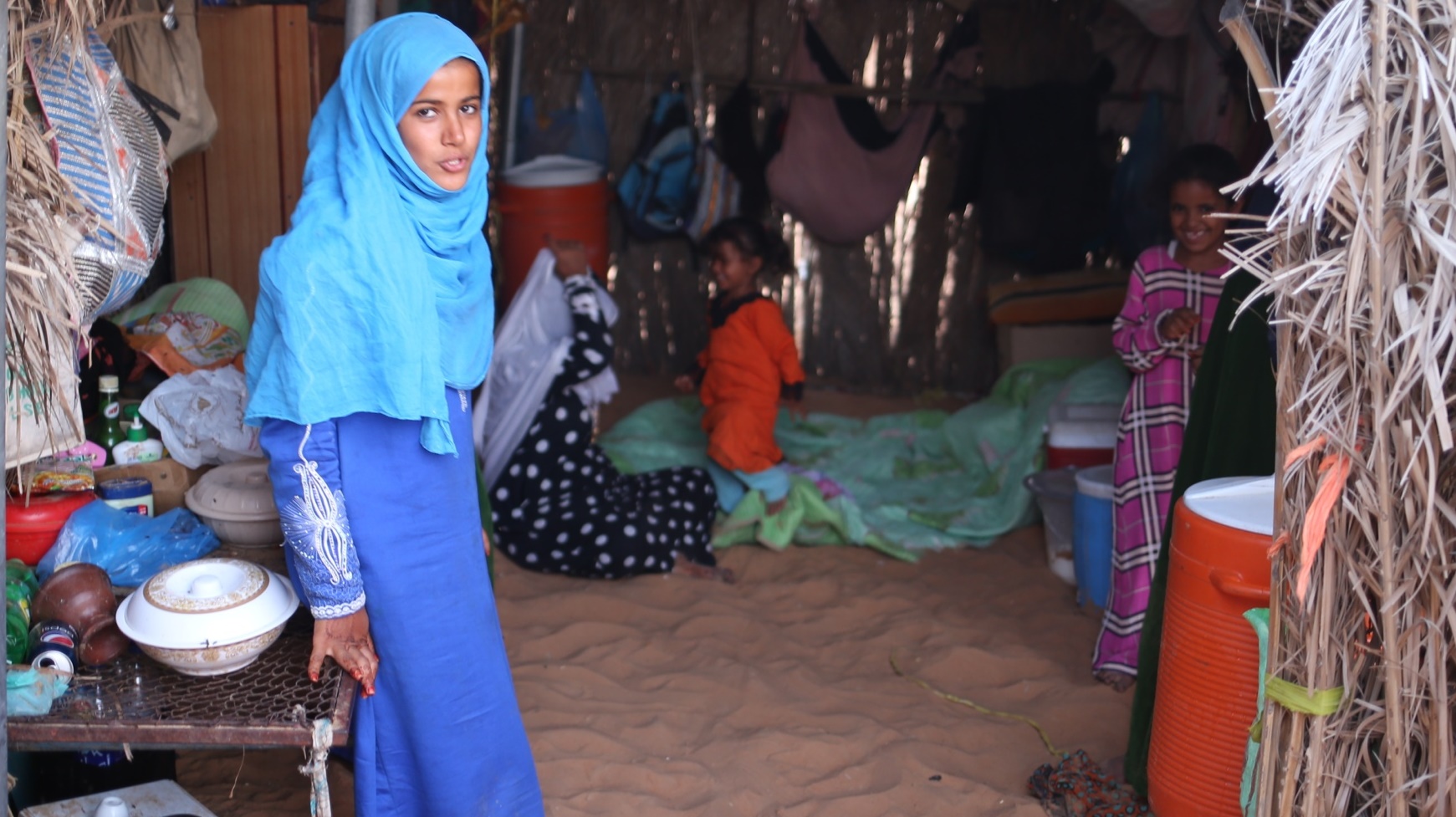 Oman mit Kindern - Einheimische Familie