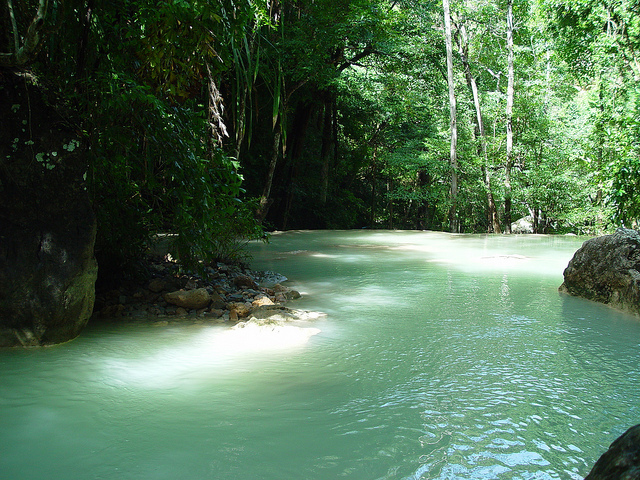 Asien mit Kindern - Erwawan Nationalpark in Thailand