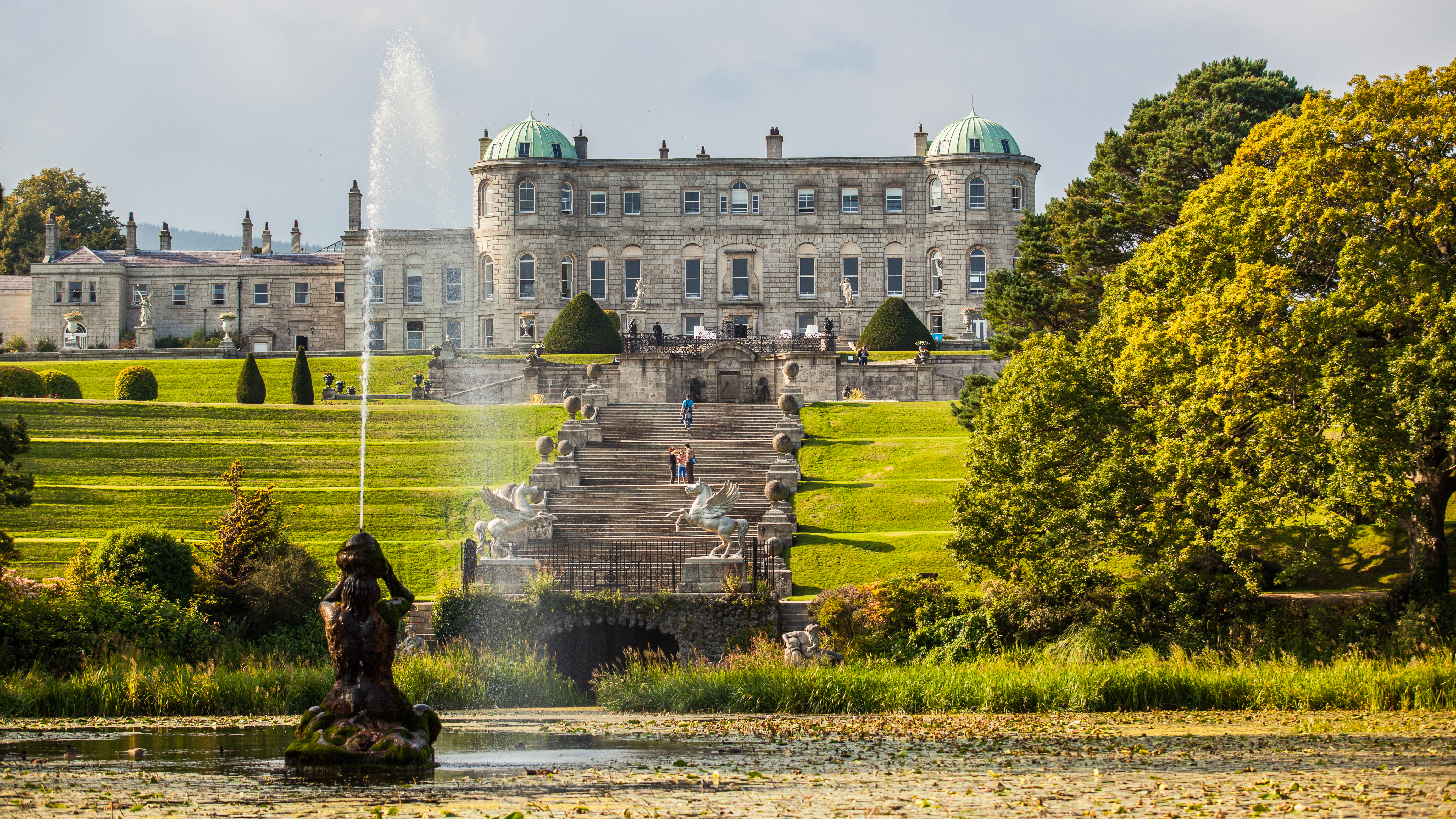 Irland mit Kindern - Powerscourt House