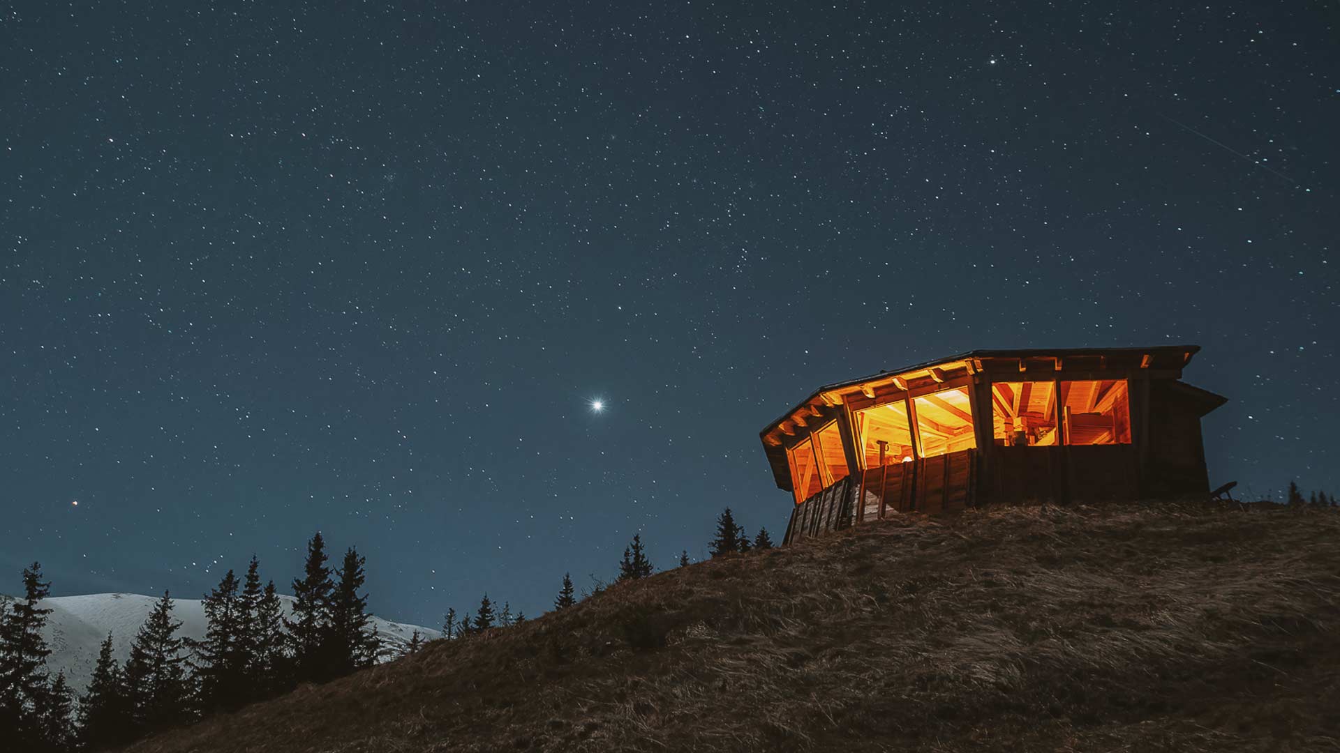 Rumänien Family & Teens - Wildnishütte in Comisu - Sternenhimmel
