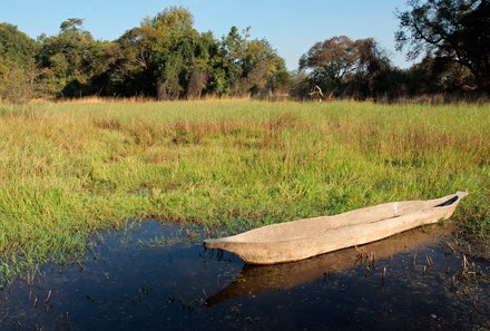 Namibia & Botswana mit Jugendlichen - Namibia & Botswana Family & Teens - Fahrt entlang des Okavango Flusses - Landschaft Caprivi